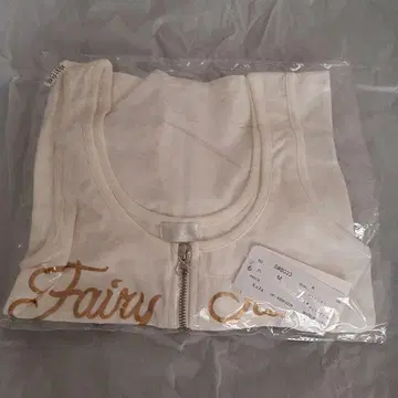 Fairy 슬리브리스 상의 M 제브라 패턴 브라 부착