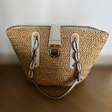 Michael Kors 베이지 토트백 바스켓백
