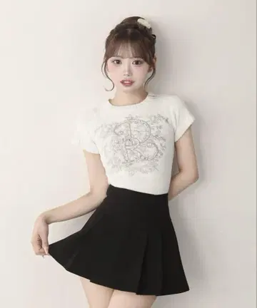 Darich 다리치 DR 비쥬 플라워 니트 탑