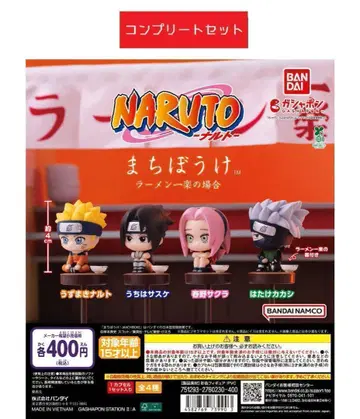 기다림 NARUTO-나루토- 라면 이치라쿠의 경우 총 4종 세트 가챠