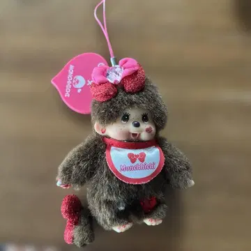 몬치치 봉제 인형 스트랩