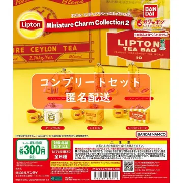 Lipton 립톤 미니어처 참 컬렉션 2 전 6종 가챠