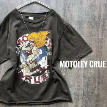 리메이크 MOTLEY CRUE 머틀리 크루 티셔츠 밴딩 그랑지