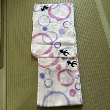 금붕어 프린트 유카타 단품