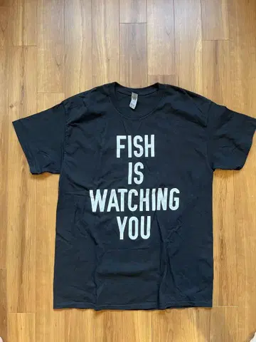 FISHMANS FISH IS WATCHING YOU 티셔츠 L 사이즈