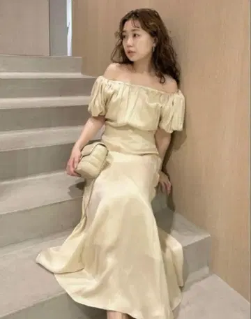FRAYI.D 프레이 아이디 IPEKER 퍼프 디자인 플레어 원피스