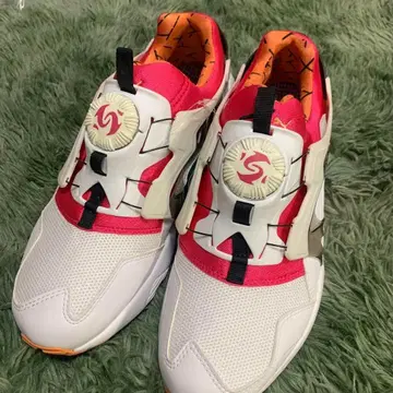 푸마 puma 디스크 블레이즈 화이트/핑크 스니커즈 27cm