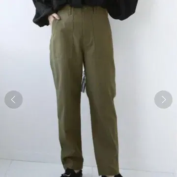베이커 팬츠 카키 38