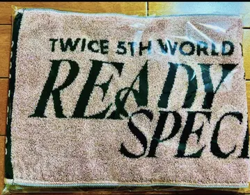 TWICE READY TO BE SPECIAL 머플러 타월