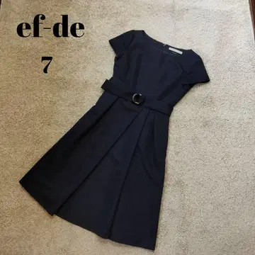 ef-de 에프데 네이비 무릎 기장 원피스 7