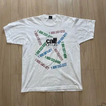 90's at&t 기업 티셔츠 USA제
