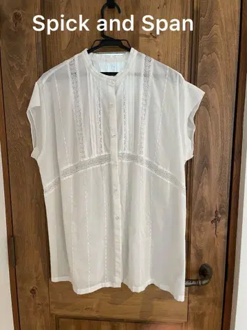 Spick and Span 프렌치 레이스 블라우스