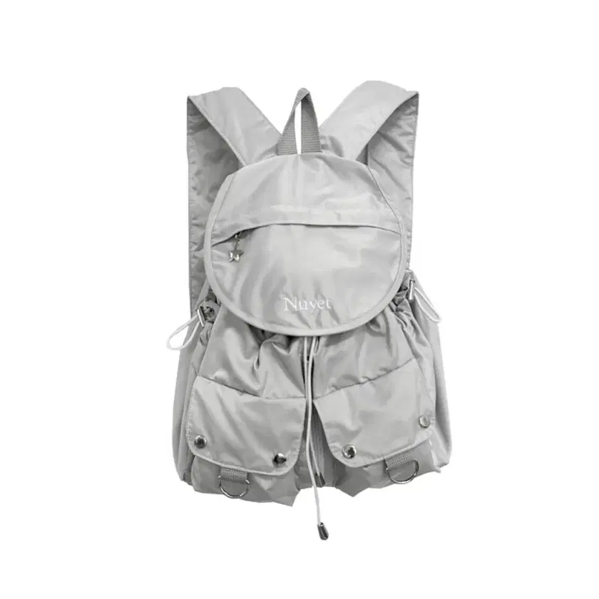 【Nuyet】Ribbon piercing bag Polka dot ribbon backpack - Nuyet | 60% - Asian Fashion