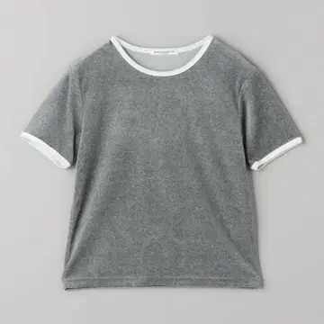 BEAUTY&YOUTH UNITED ARROWS 벨로아 링거 티셔츠