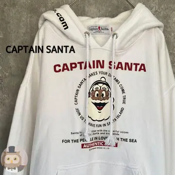 인기 색상] 캡틴 산타 풀 후드티 후디 구제 의류 레트로