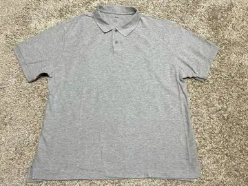 새상품급 L.L.Bean 그레이 반팔 피케 셔츠 2XL