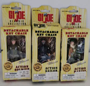 G.I. Joe [3개 세트] 미니어처 키링 피규어
