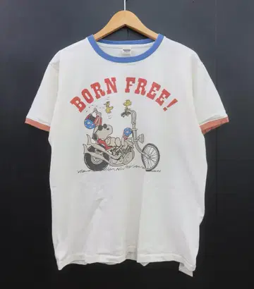 TOYS McCOY 티셔츠 스누피 BORN FREE !