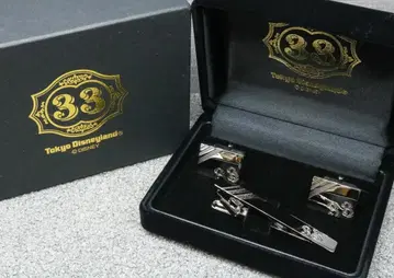 클럽 33 디즈니랜드 커프스 넥타이핀 CLUB33