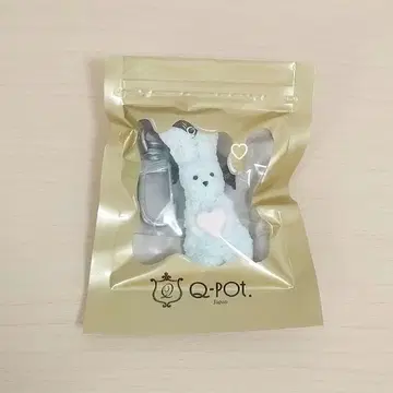 Q-pot. 익스피어리 한정판 신비한 토끼 쿠키 목걸이