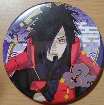 NARUTO 우치 마다라 캔뱃지 가부키