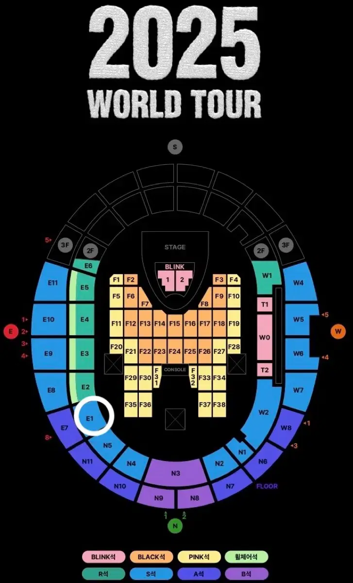 Blackpink Concert Last Show E1 wts 7/6