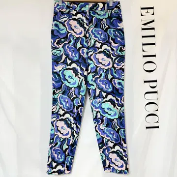 EMILIO PUCCI 2018 Collection 올 패턴 트라우저 M