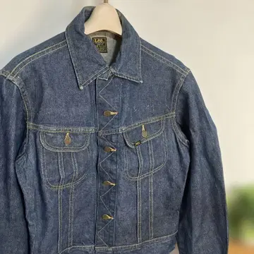 60s 70s Lee Lee 데님 자켓 데님 자켓 101J 빈티지