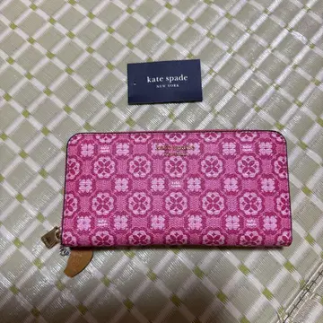 kate spade 핑크 장지갑