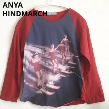ANYA HINDMARCH 안야 힌드마치 프린트 티셔츠