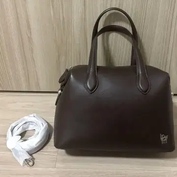 LOWRYSFARM LF 빅 보스턴 BAG 브라운 완판