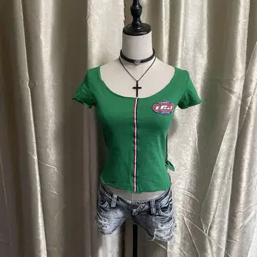 TOMMY 티셔츠 피치 T y2k 헤이세이 갸루 페어리 그런지