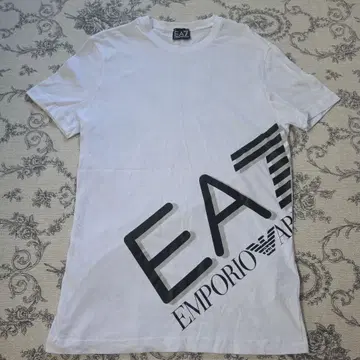 EA7 Emporio Armani 화이트 티셔츠