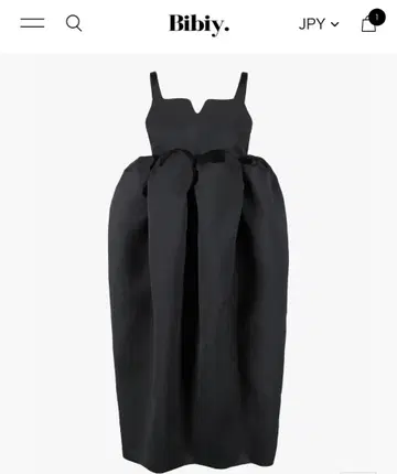 택 포함 새상품 정품 Bibiy BIANCA LONG DRESS