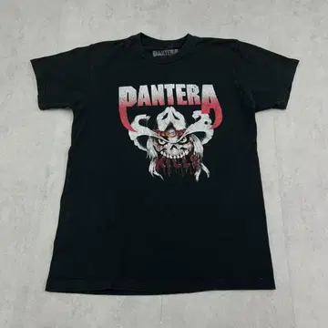 PANTERA 1990 투어 티셔츠 락 구제 의류 블랙 M