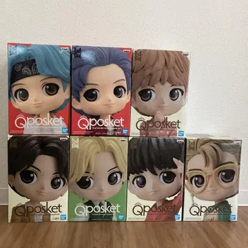 BTS(TinyTAN) Qposket 피규어 7종 세트
