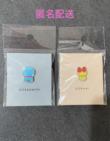 후지코 F 후지오 뮤지엄 한정판 도라에몽 도라미 뒷모습 핀 배지