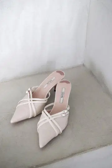 Herlipto Double Belted Cross Mules 정품