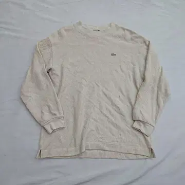 라코스테 EXCLUSIVE EDITION 긴팔 와플 티셔츠