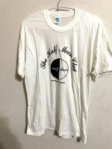 Half Moon Club 자메이카 티셔츠 M 사이즈 화이트