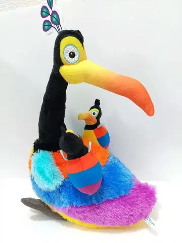 케빈 봉제 인형 컬 할아버지의 하늘을 나는 집 하모니 인 컬러 새