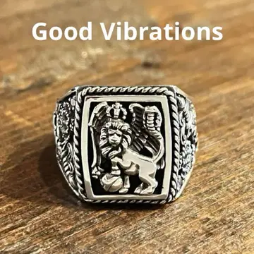 Sterling 실버 925 반지 Good Vibrations-25호