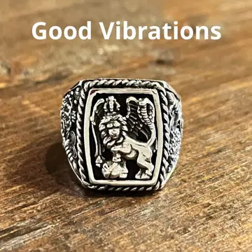 Sterling 실버 925 반지 Good Vibrations-15호