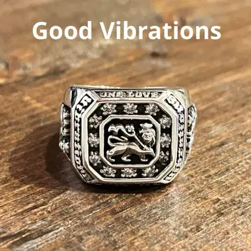 Sterling 실버 925 반지 Good Vibrations-17호