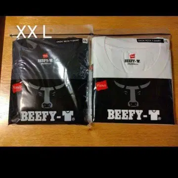 비피 2장 세트 블랙 화이트 남성용 티셔츠 반팔 XXL 모듬