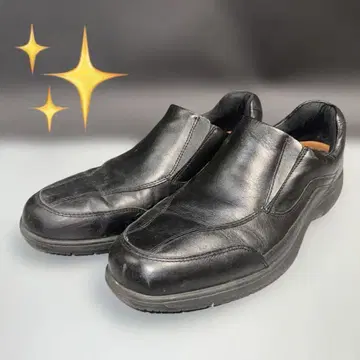 호킨스 가죽 슬립온 슈즈 남성용 26cm EEE 블랙