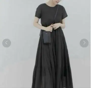 어반 리서치 에어리 코튼 티어드 원피스