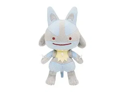 포켓몬스터 변신 메타몽 루카리오 인형