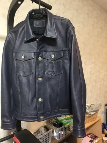 가죽 자켓, 네이비