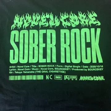Novel Core SOBER ROCK 티셔츠 XL